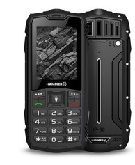 MYPHONE Otporni mobilni telefon Hammer Rock, 2,4", crni